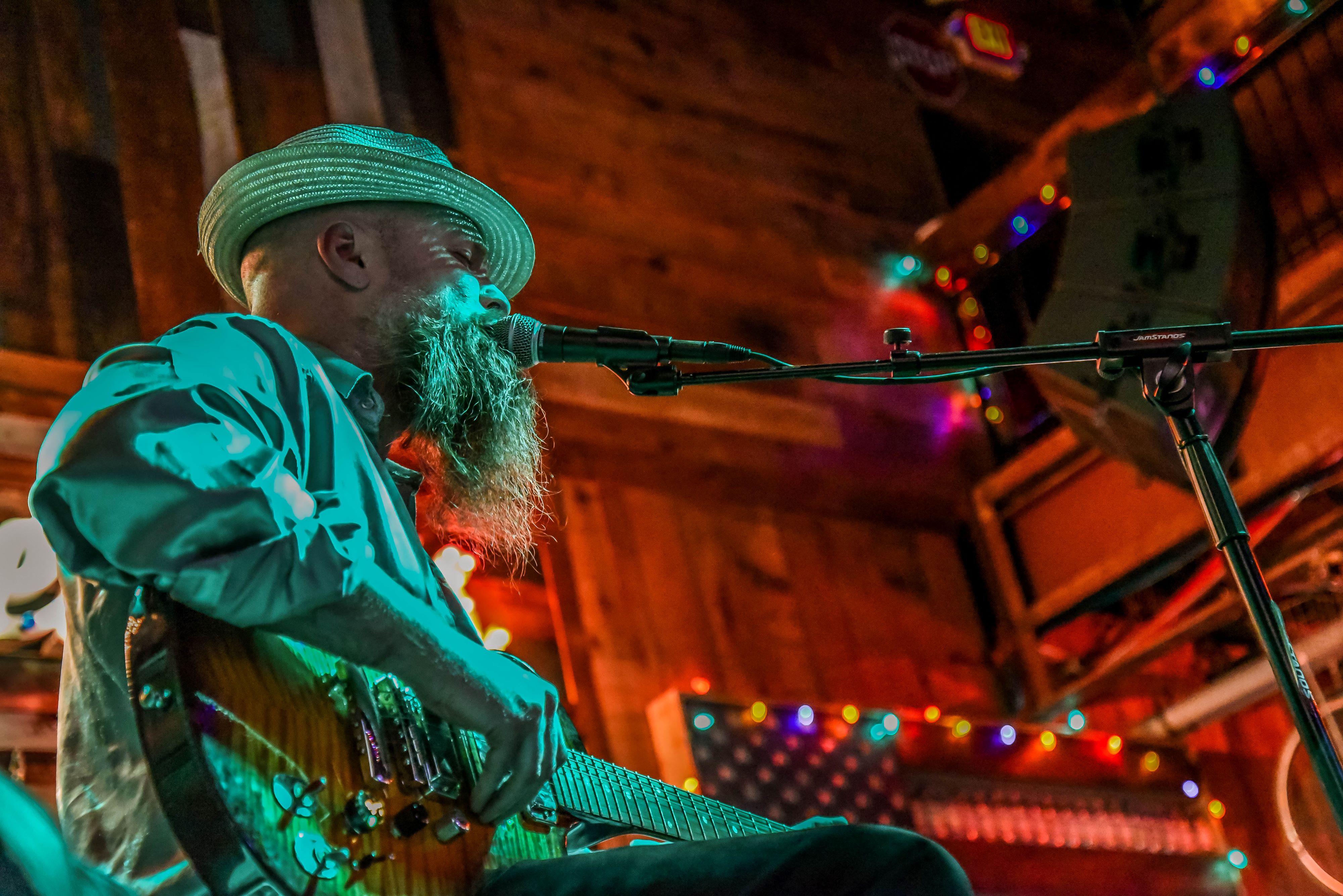Bad Apple featured player at Blues show in Pine Bluff