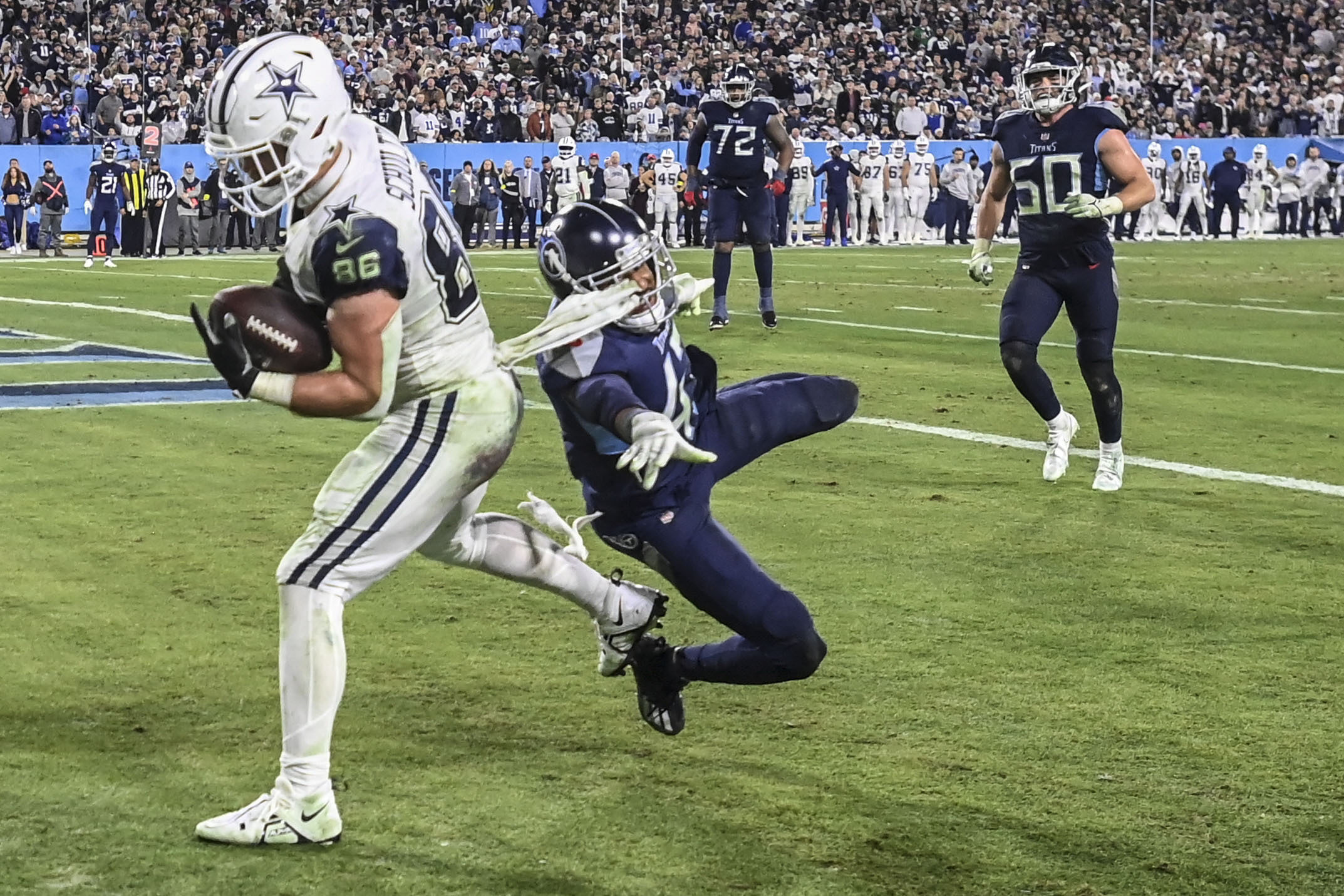 Game History between Tennessee Titans, Dallas Cowboys