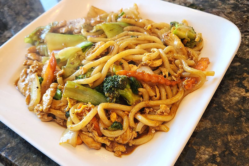 Chicken Pad Udon is one of the offerings at Asian Cafe in Fort Smith.

(Courtesy Photo/Kat Robinson)