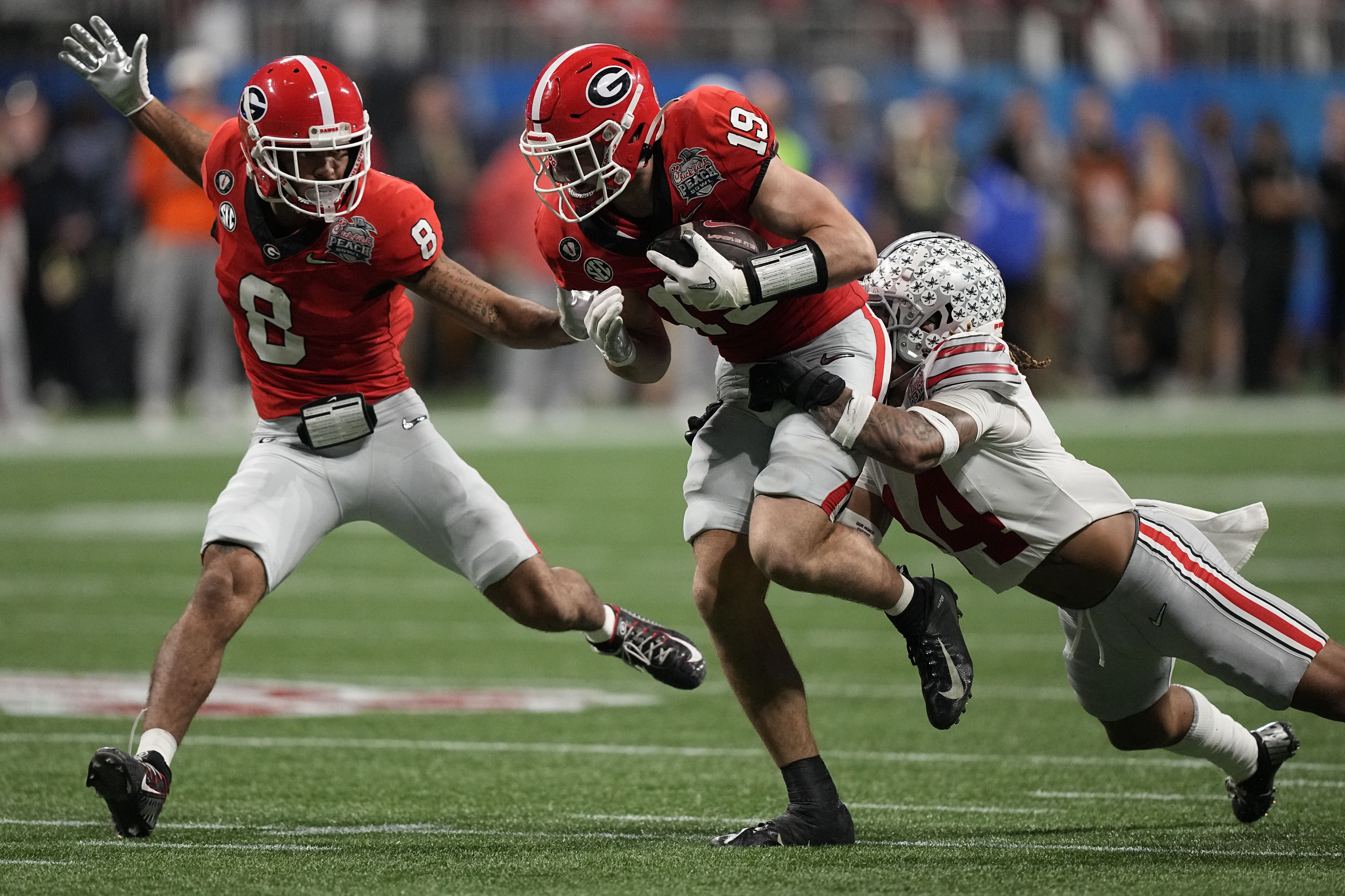 The Georgia Football Brock Bowers John Mackey Award Winner Home