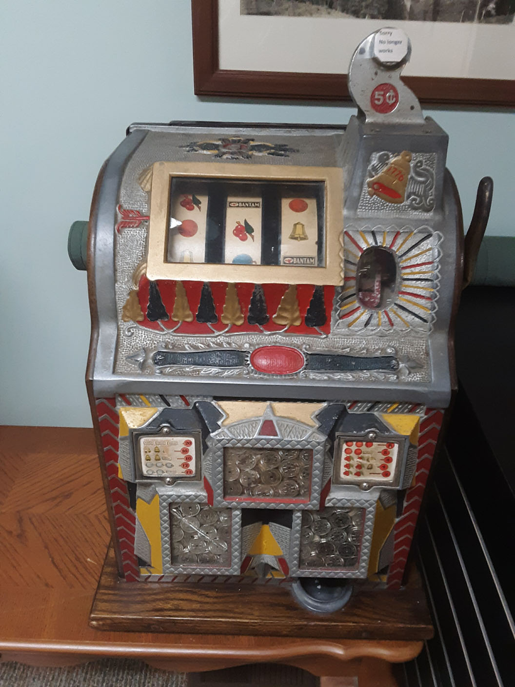 antique slot machine