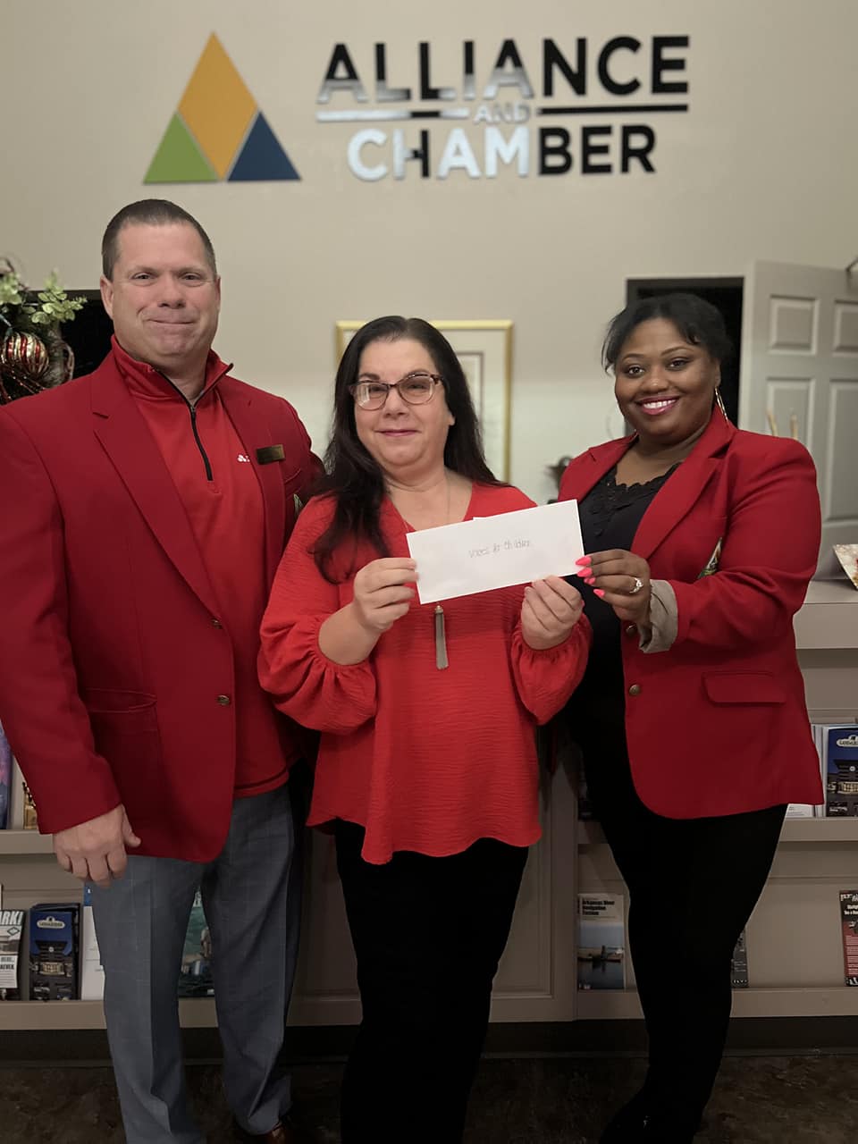 Voices for Children receive donation