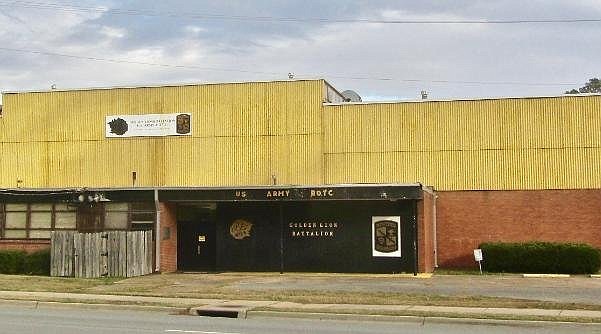 Martin Luther King Jr. spoke in 1958 at Hazzard Gymnasium, now home to UAPB’s Division of Military Science. (Special to the Democrat-Gazette/Marcia Schnedler)