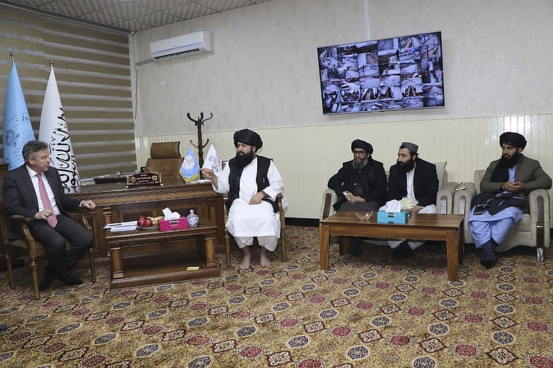 Taliban Official Meets Envoy To Discuss Ban | The Arkansas Democrat ...