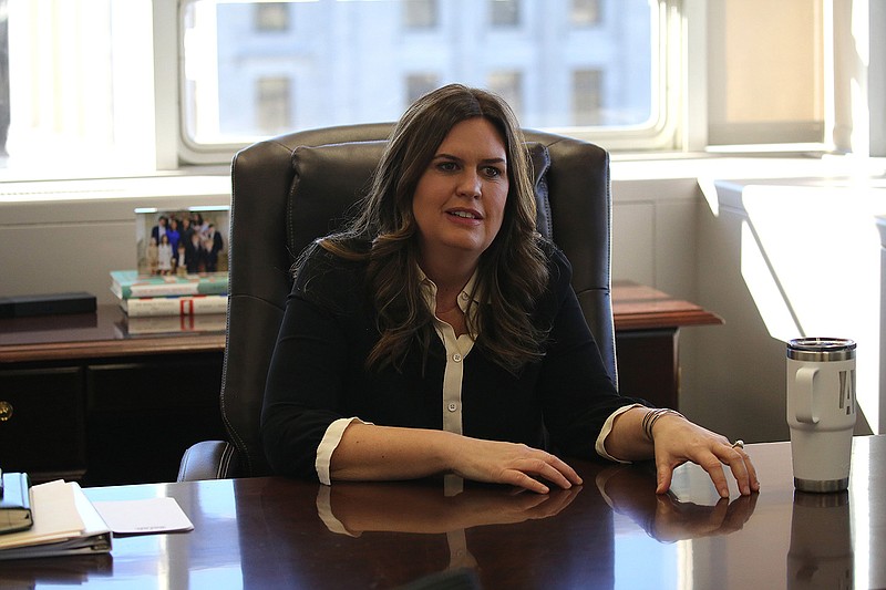 NWA EDITORIAL Sanders, state to mark history as she takes the oath of