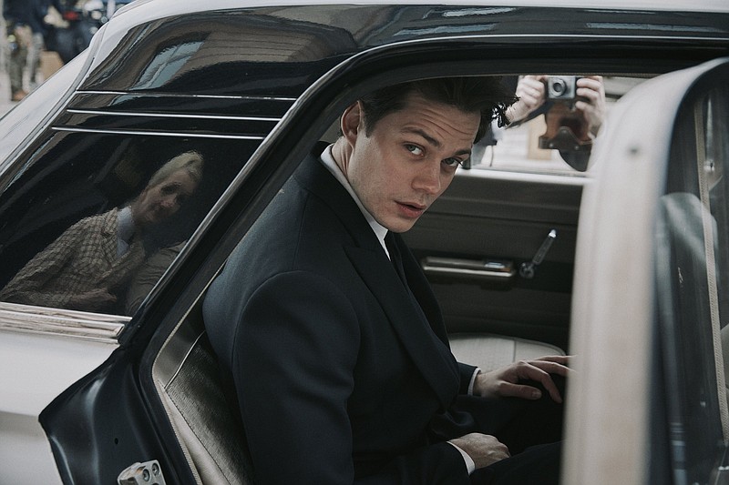 Bill Skarsgard plays career criminal Clark Olofsson in Netflix’s limited series “Clark.” (Special to the Democrat-Gazette)