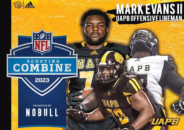 UAPB’s Evans Set For NFL Combine | Northwest Arkansas Democrat-Gazette