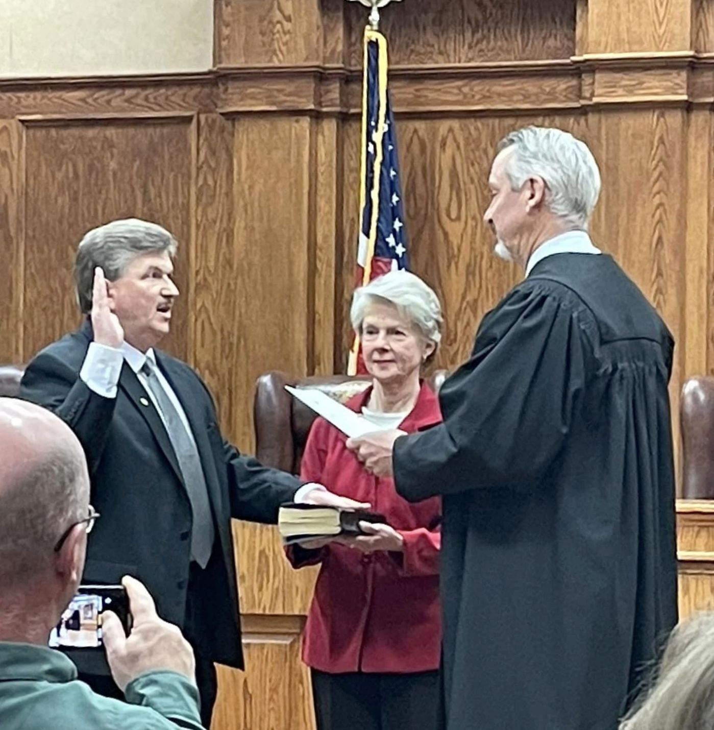 PHOTO | Columnist Joins Commissioners Court - Vimarsana News