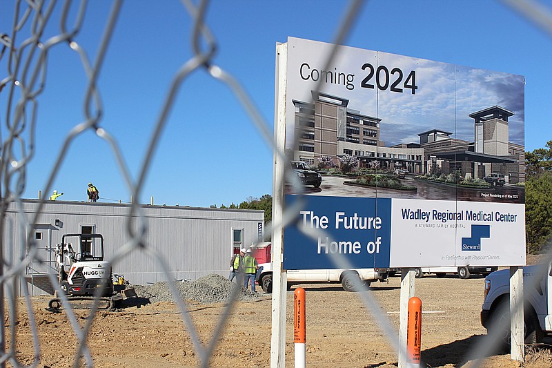 Work on new Wadley hospital under way with opening expected in 2025