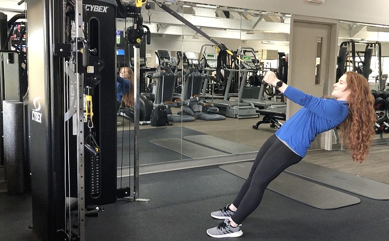MASTER CLASS: Strength exercises done using TRX straps benefit posture, too