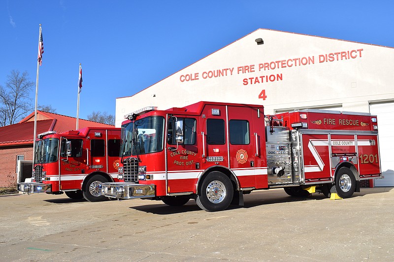 Cole County Fire Protection District receives new fire trucks