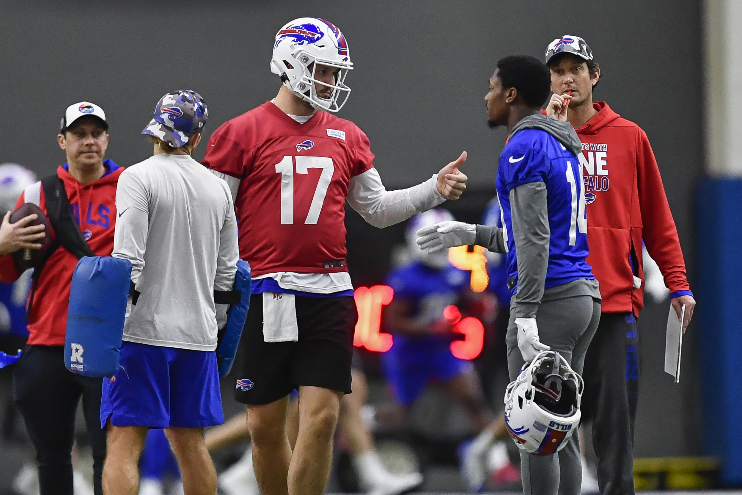 Buffalo Bills head coach Sean McDermott discusses upcoming playoff game  against the Dolphins