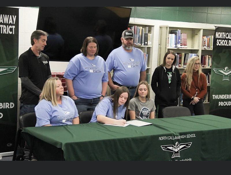 North Callaway softball’s Bedsworth signs to play for Westminster ...