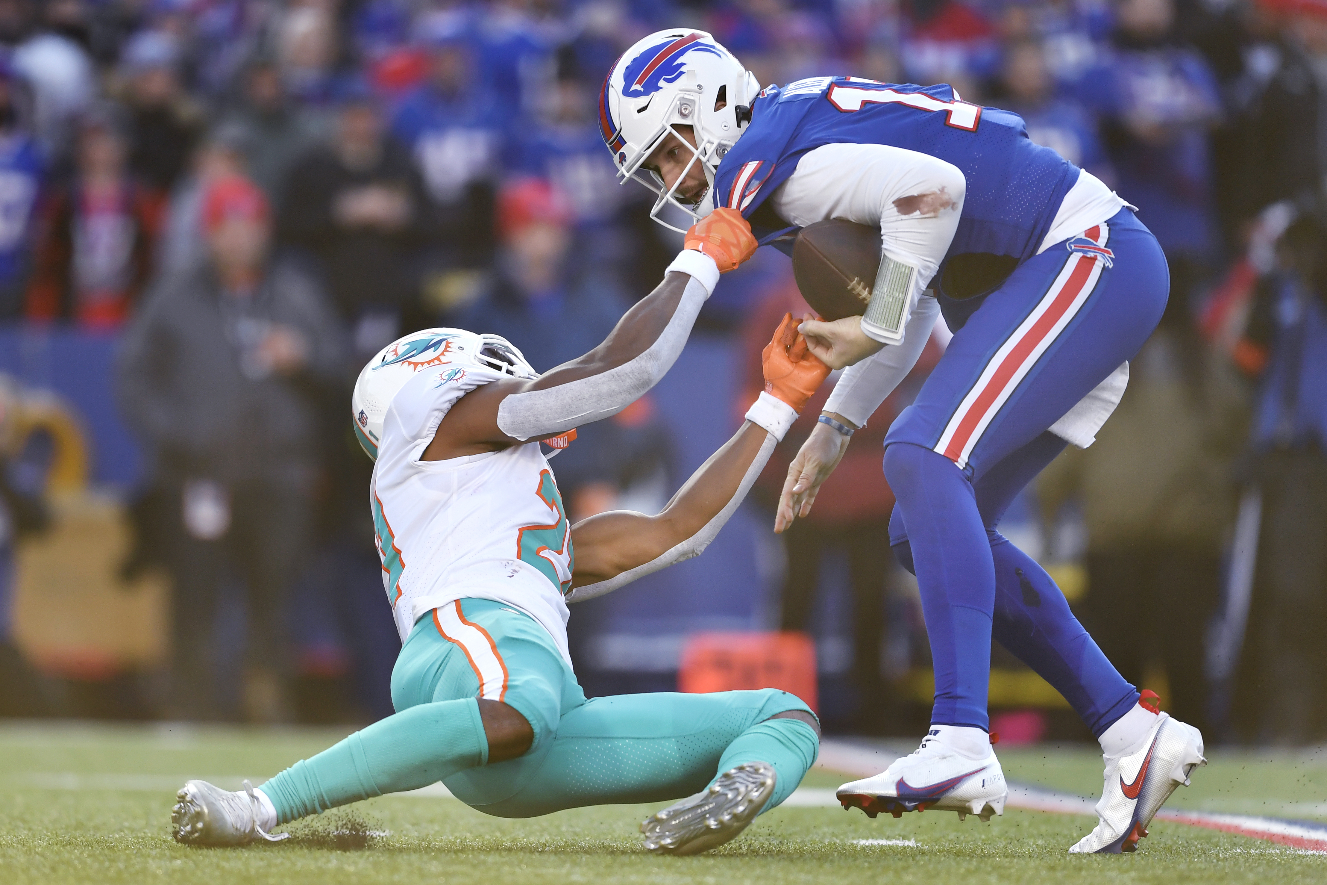 Bills to face Dolphins rookie QB Skylar Thompson in Wild Card game
