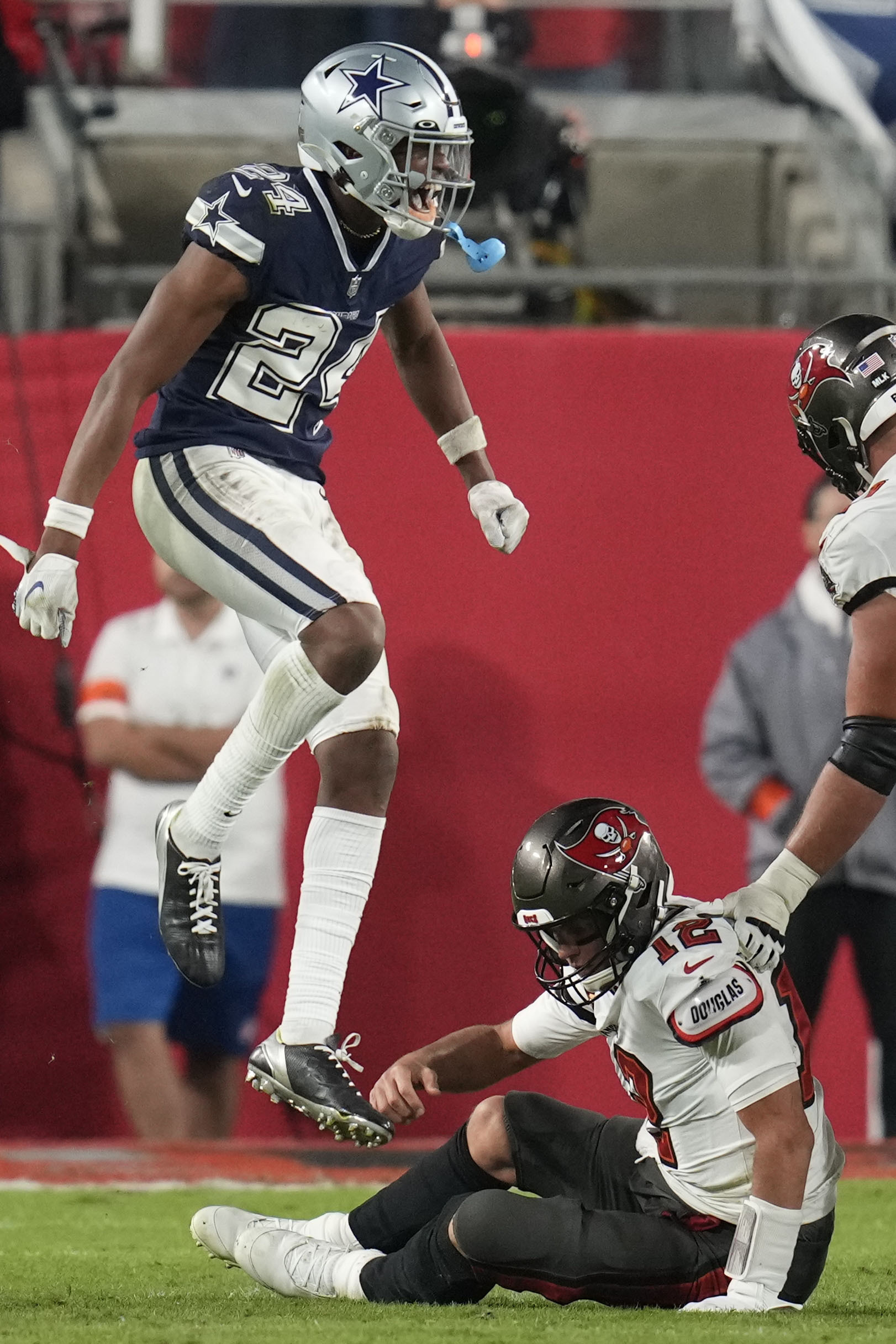 Dak Prescott outshines Tom Brady as Cowboys dominate Buccaneers in NFC  wild-card playoff game 