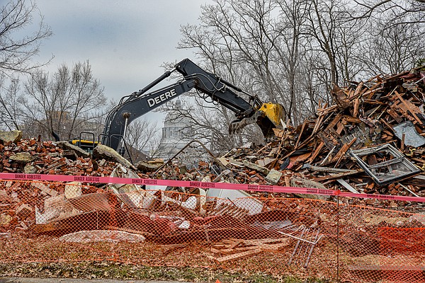 Capitol Avenue demolitions have begun - Vimarsana News