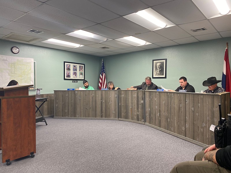 Daniel Bereznicki/MCDONALD COUNTY PRESS
The city council discusses its top priorities and the city's 2022 financial budget. Overall, Goodman had strong numbers pertaining to the City's budget which exceeded most expectations.