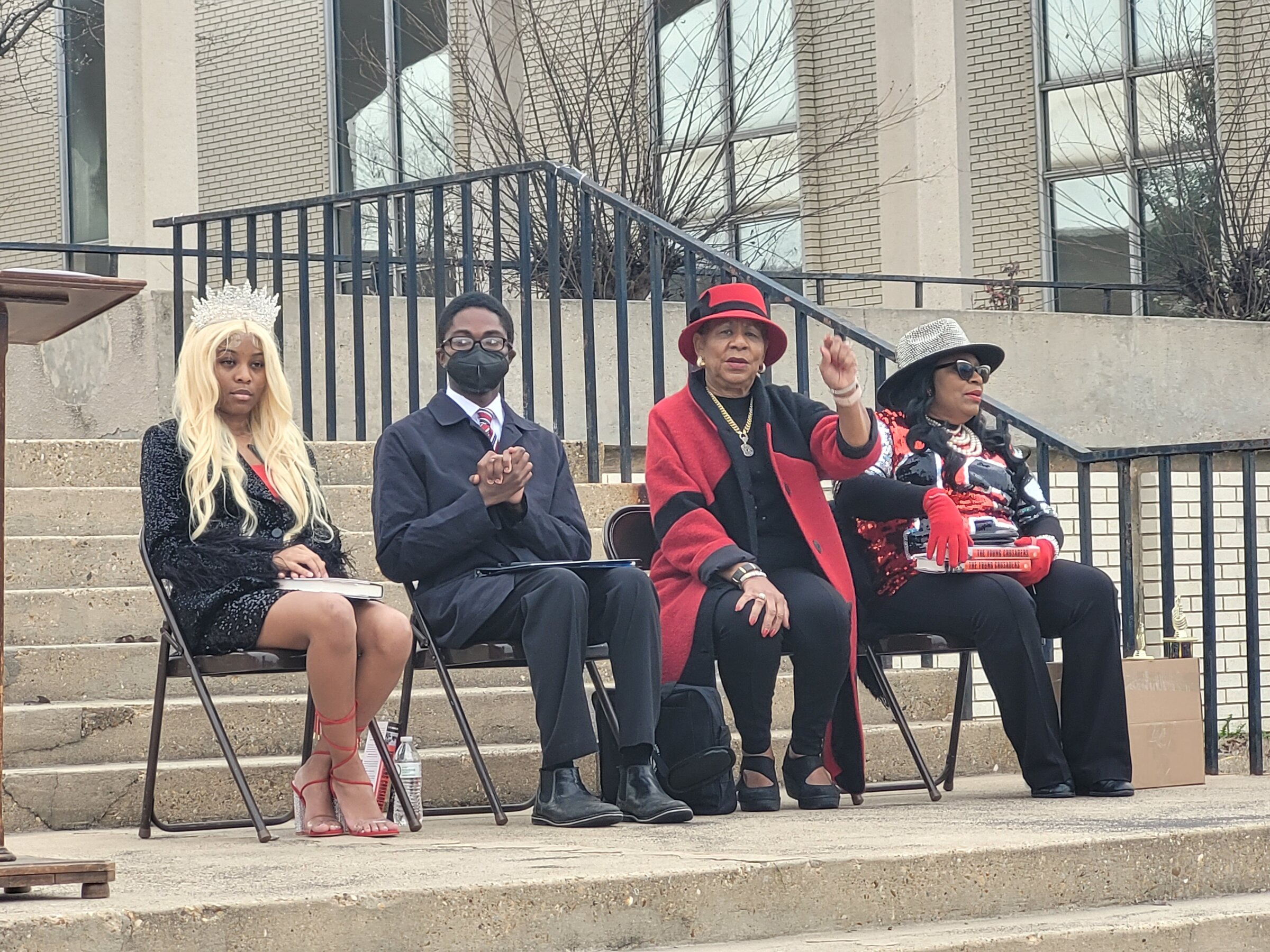 MLK honored by service, crowd told