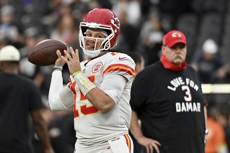 Chiefs improvement 'starts with me', says Patrick Mahomes