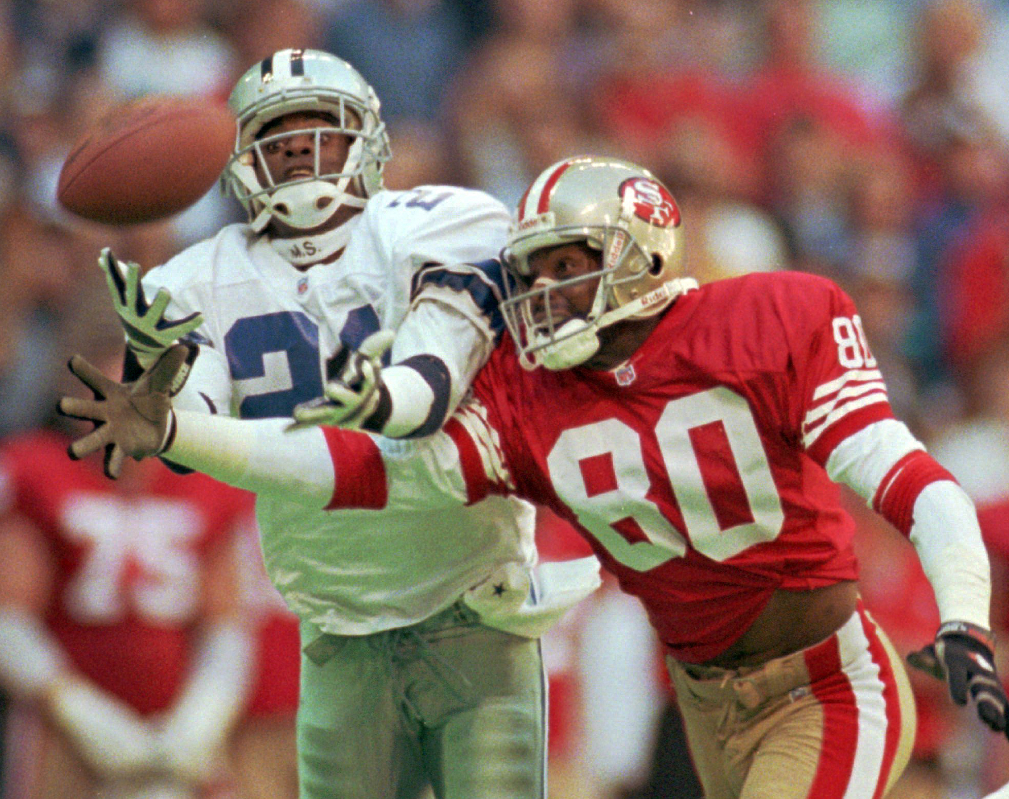 The Catch Dwight Clark NFC CHAMPIONSHIP San Francisco 49ers vs Dallas  Cowboys 1982 