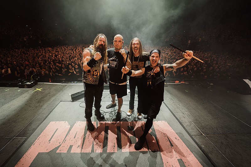 Announced today, heavy metal’s Pantera with special guest Lamb of God will perform at 7 p.m. Aug. 15 at the Walmart AMP as part of the Cox Concert Series. Tickets are $39.50-$149.50 and go on sale at noon Jan. 27 at www.amptickets.com or in person at the Walmart AMP Box Office from 10 a.m. until 5 p.m. and at the Walton Arts Center Box Office 10 a.m. until 2 p.m. on weekdays or by calling 443-5600. (Courtesy Photo)