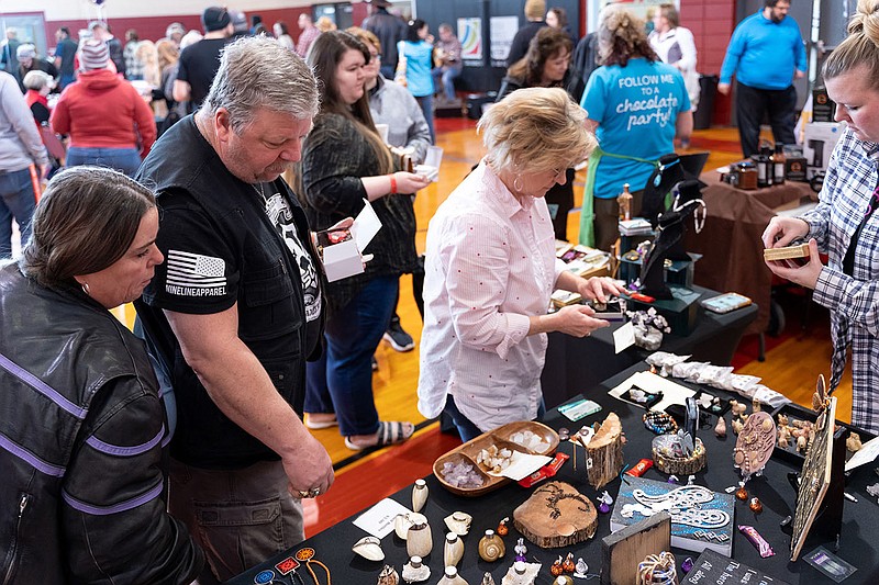 The Eureka Springs Chocolate Lover’s Festival returns for its 19th year from 10 a.m. to 3 p.m. Feb. 11 at the Eureka Springs Community Center at 44 Kingshighway. Tickets are $15 at eurekasprings.org/event/chocolate-lovers-festival. (Courtesy Photo/Lema Street Photography)