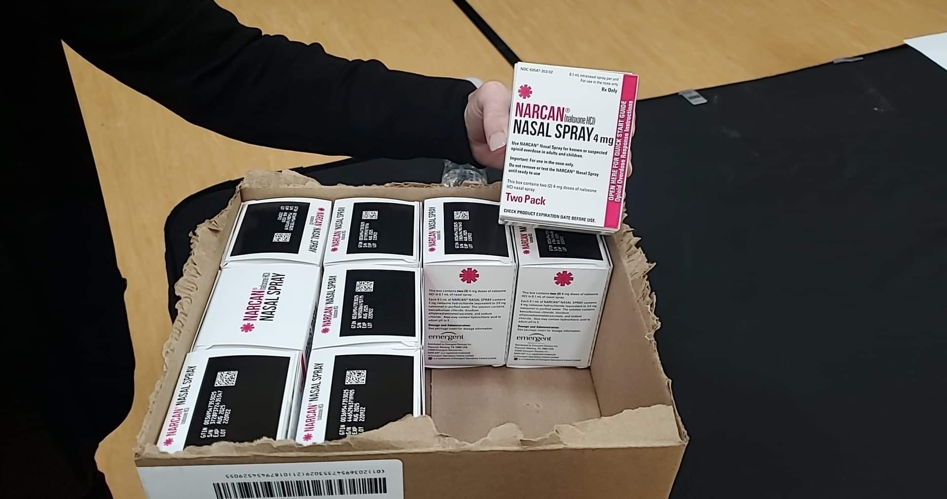 Narcan training held at White Hall center