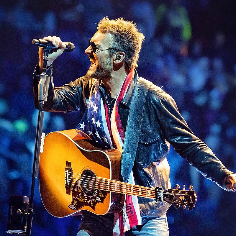 Country singer-songwriter Eric Church brings his The Outsiders Revival Tour with Midland and Ray Wylie Hubbard to the Walmart AMP in Rogers at 8 p.m. July 27. Tickets go on sale to the public at 9 a.m. Jan. 27 and are $55-$169.75 plus applicable fees.

(Courtesy Photo/Static Artist)