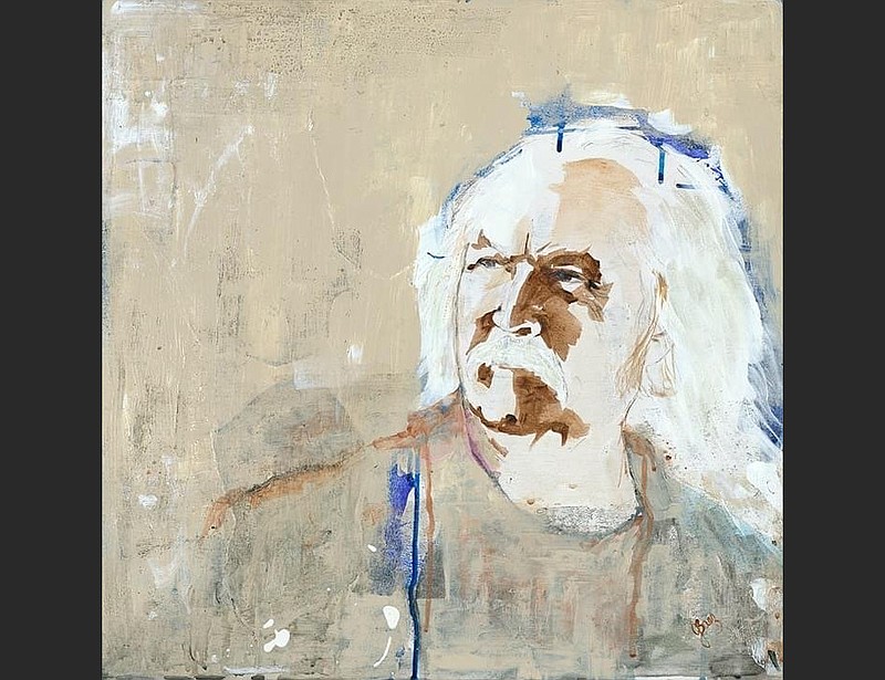 David Crosby’s final studio album, 2021’s “For Free,” might be most notable for its striking cover art by singer Joan Baez. (Special to the Democrat-Gazette)