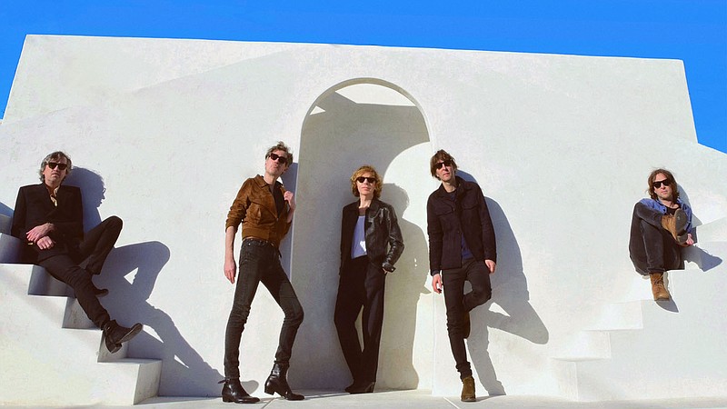 Beck (center) with Phoenix will bring their Summer Odyssey Tour to the AMP in Rogers on Aug. 18. Weyes Blood and Sir Chloe will join the tour stop. (Courtesy Photo)