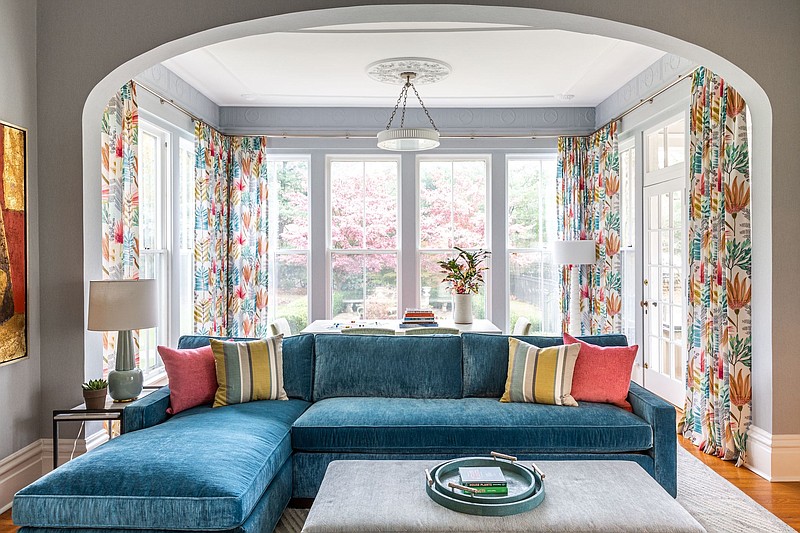 “The longer I do this, the more permission I give myself,” said interior designer Betsy Wentz, who featured this historic Sewickley Valley, Penna., home among others, in her new book. (Courtesy of Caulin Grant)