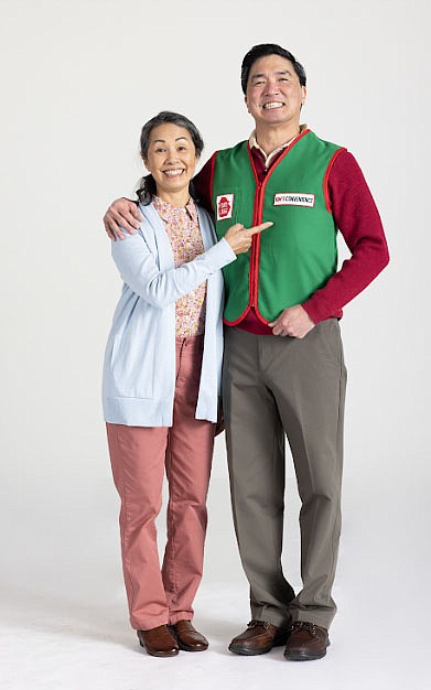 Karen Tsen Lee and Greg Watanabe star in “Kim’s Convenience,” the play on which the hit Netflix series was based. It’s on stage through Feb. 19 at TheatreSquared in Fayetteville.

(Courtesy Photo/Wesley Hitt for T2)