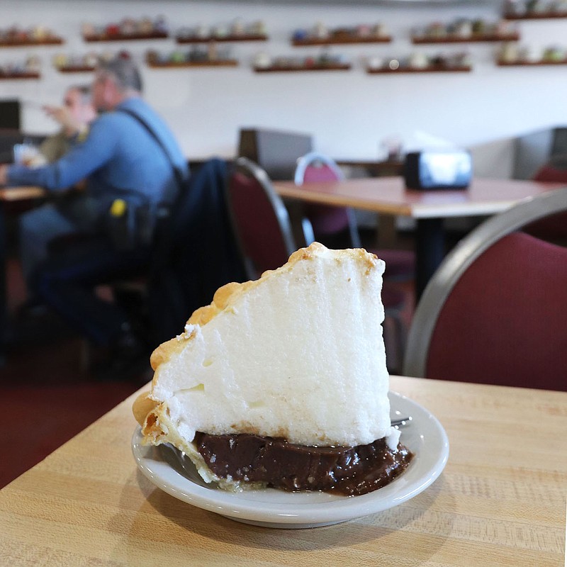 The standouts at Sweet Treats in Lamar are the meringue pies in lemon, coconut and chocolate. Atop Marie Heiser’s fine custards float the thickest, tallest meringue currently found in the state of Arkansas.

(Courtesy Photo/Kat Robinson)