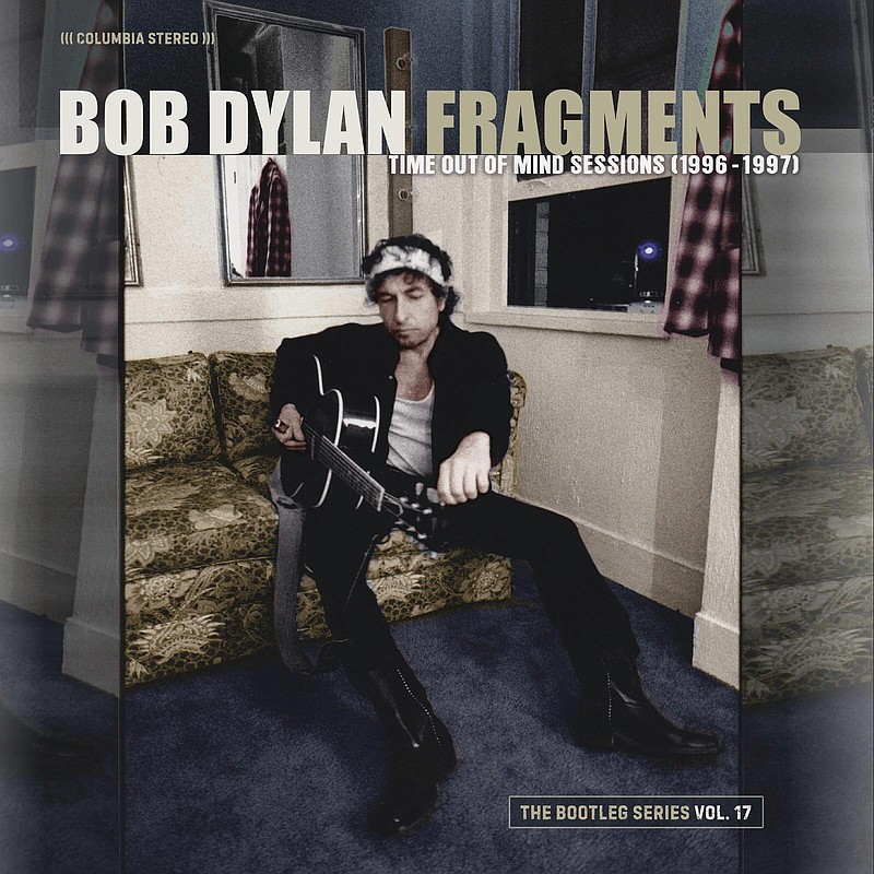 This cover image released by Columbia Records/Legacy Recordings shows “Fragments - Time Out of Mind Sessions (1996-1997): The Bootleg Series Vol. 17,”  by Bob Dylan. (Columbia Records/Legacy Recordings via AP)