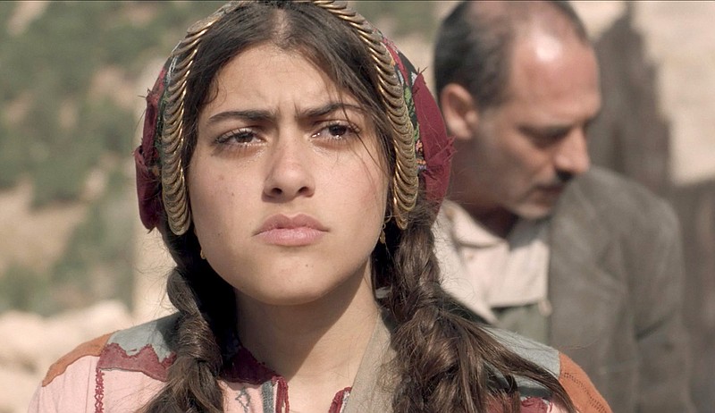 Karam Taher plays a 14-year-old Palestinian girl who witnesses the onset of the 1948 Nakba in the Jordanian film “Farha,” now streaming on Netflix. (TaleBox)