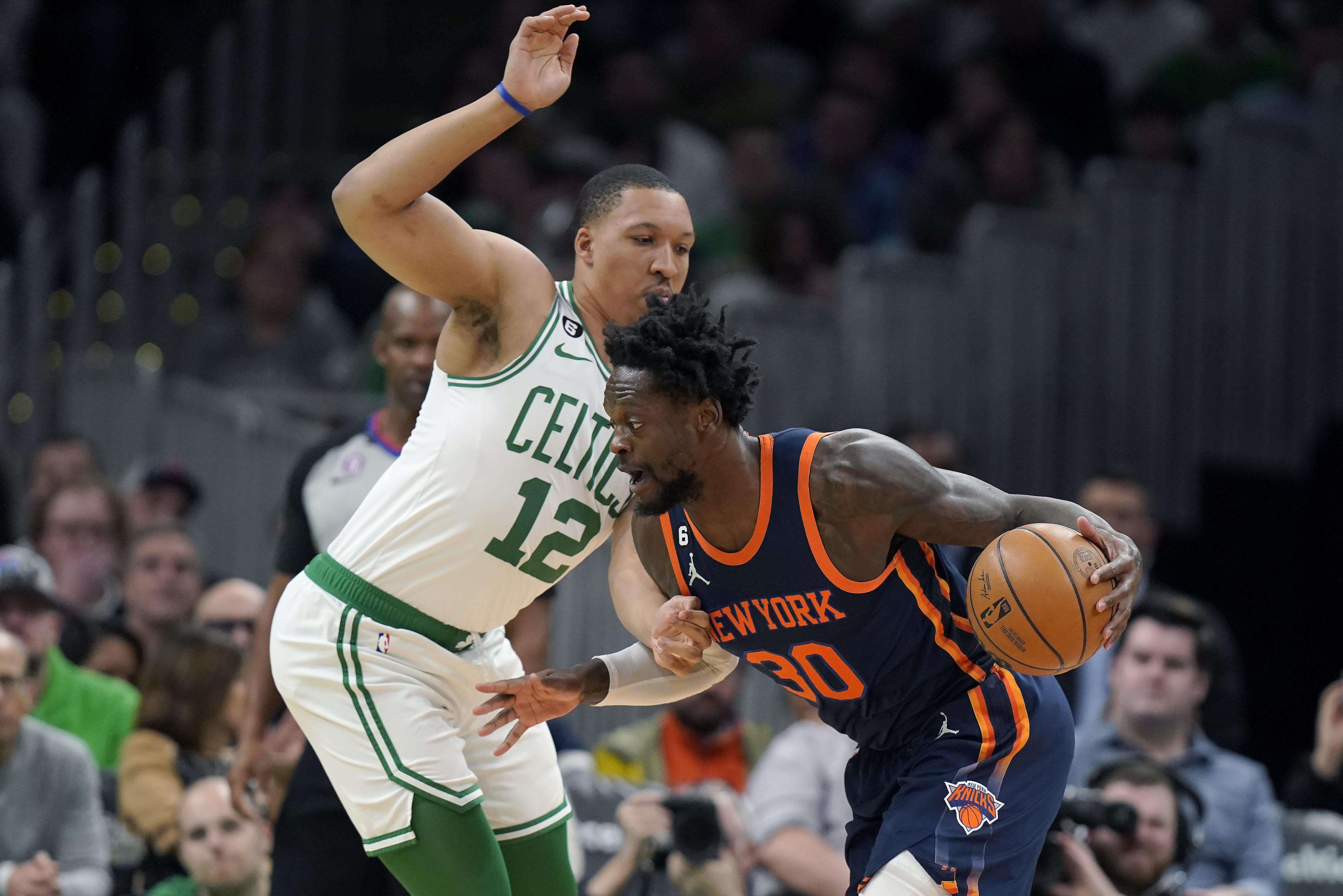 Celtics withstand Knicks rally for 119-114 Christmas Day win