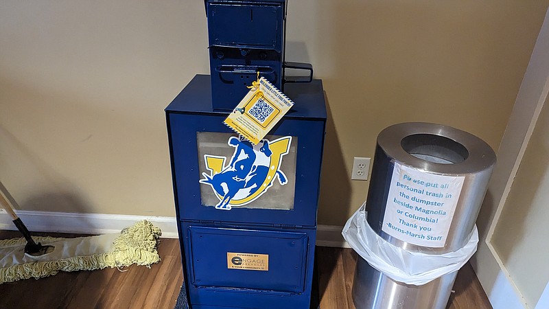 The Mulerider Pantry in Burns-Harsch Hall sits in the lobby. (Joshua Turner / Banner News)