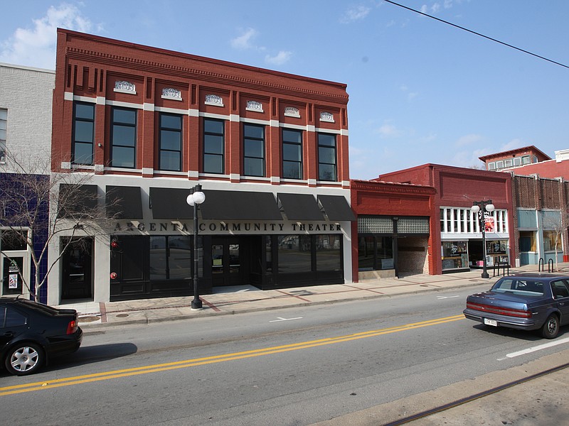 The Argenta Community Theater, 405 Main St. in North Little Rock’s Argenta district, will stage three musicals on its main stage in the 2023-24 season. (Democrat-Gazette file photo)
