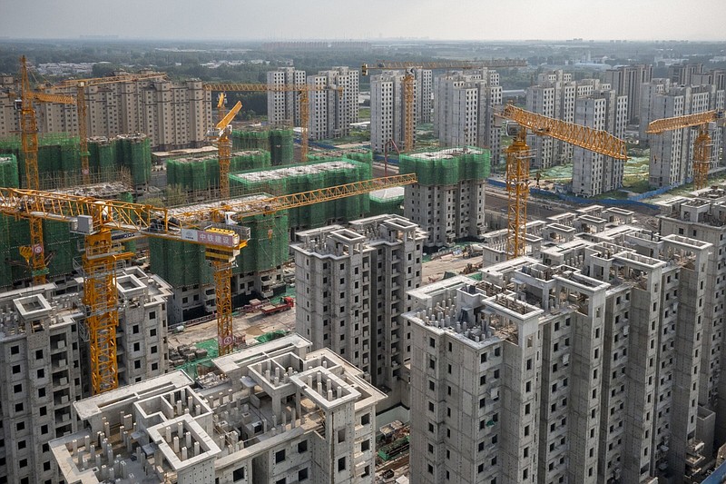 China's property slowdown is showing few signs of abating. MUST CREDIT: Bloomberg photo