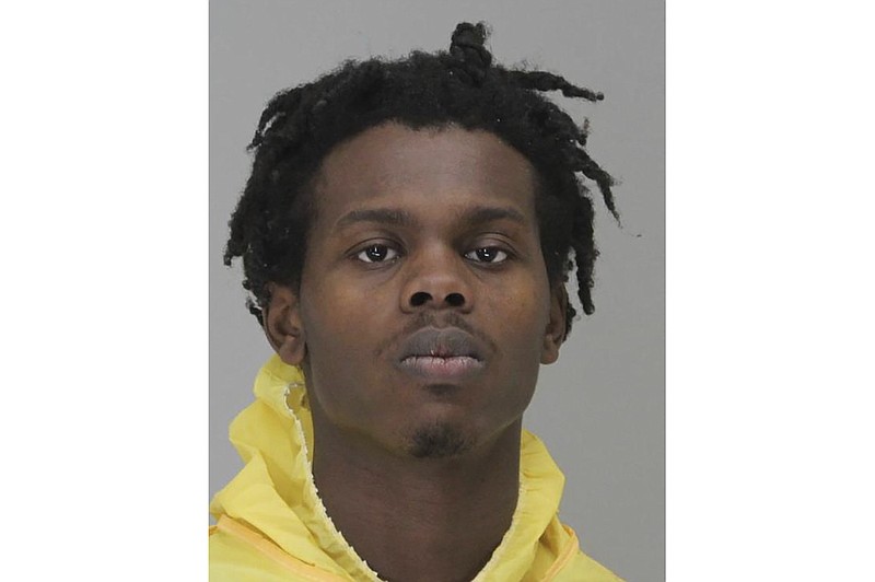 This image provided by Dallas County Jail shows Davion Irvin. Dallas police say Irvin was arrested Thursday, Feb. 2, 2023, in the theft of two monkeys from the Dallas Zoo after he was spotted near the animal exhibits at an aquarium in the city. (Dallas County Jail via AP)