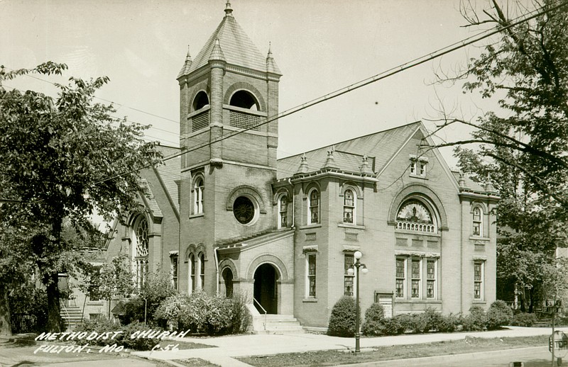 Photo courtesy the Kingdom of Callaway Historical Society
Built in 1900, the Court Street Methodist Church as it appeared in 1948. The current building was completed in 1958.