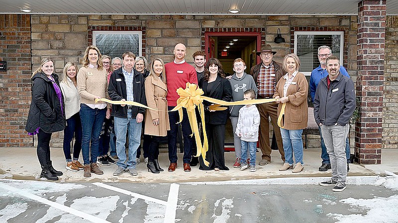 Submitted photo
Prairie Grove Chamber of Commerce held a ribbon cutting ceremony for Birch & Basil Gifts at 2611 E. Heritage Parkway, Suite 4 on Feb. 4. The shop is owned by April Beck and previously was located in the upstairs area of Crescent in downtown Prairie Grove.