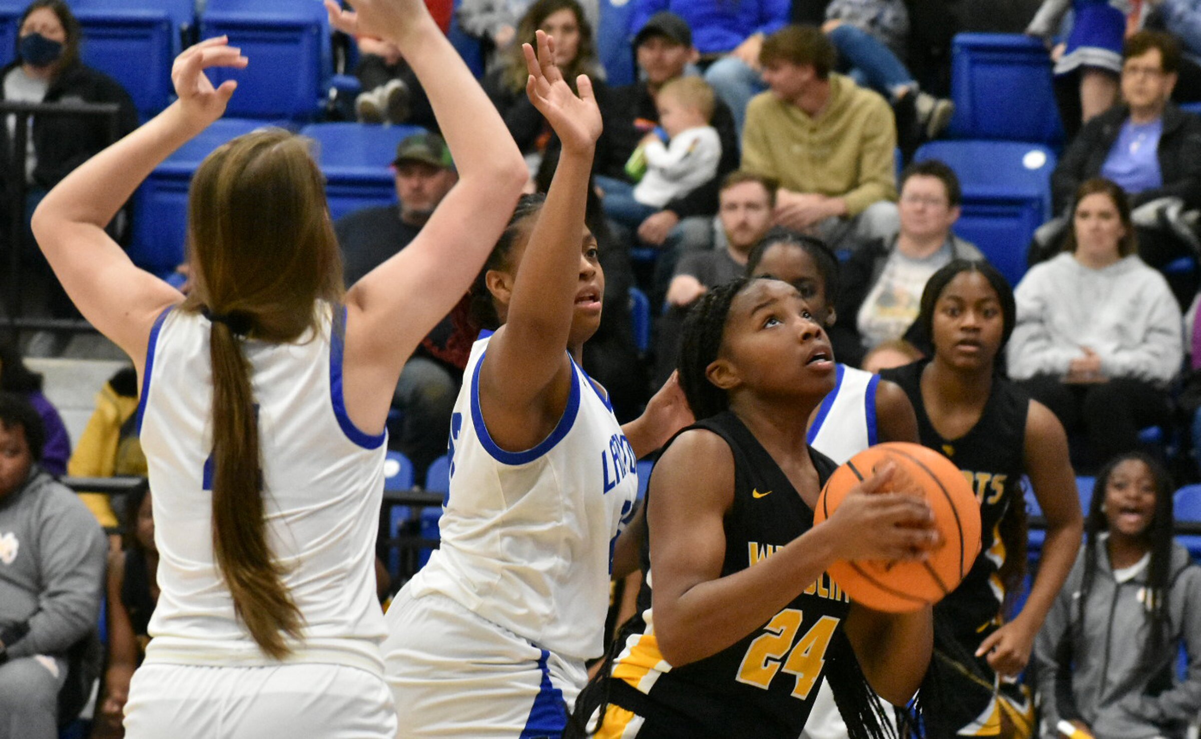 Ladydogs’ free throw clinches win over WC