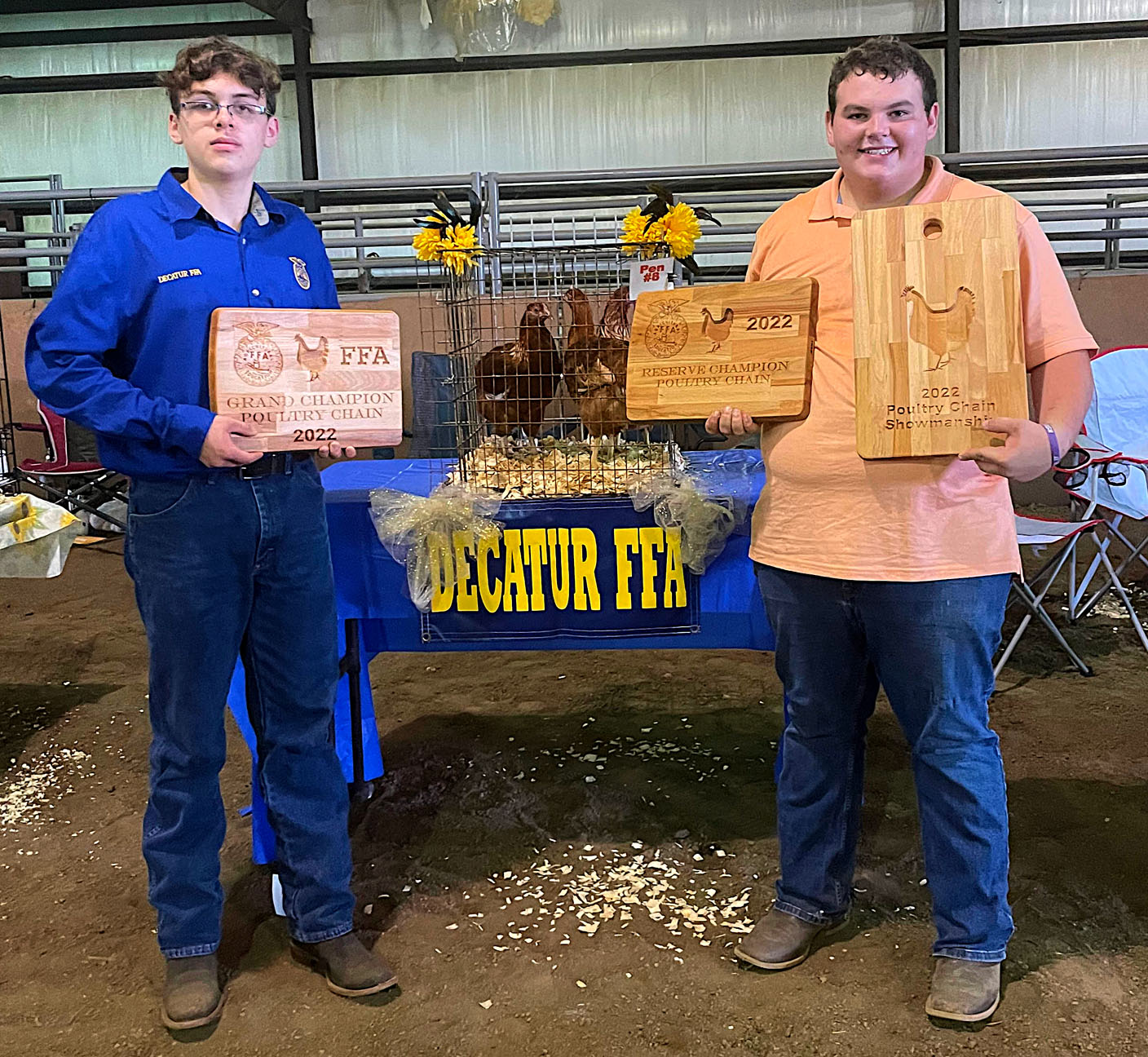 Decatur FFA livestock judging team wins awards in Colorado