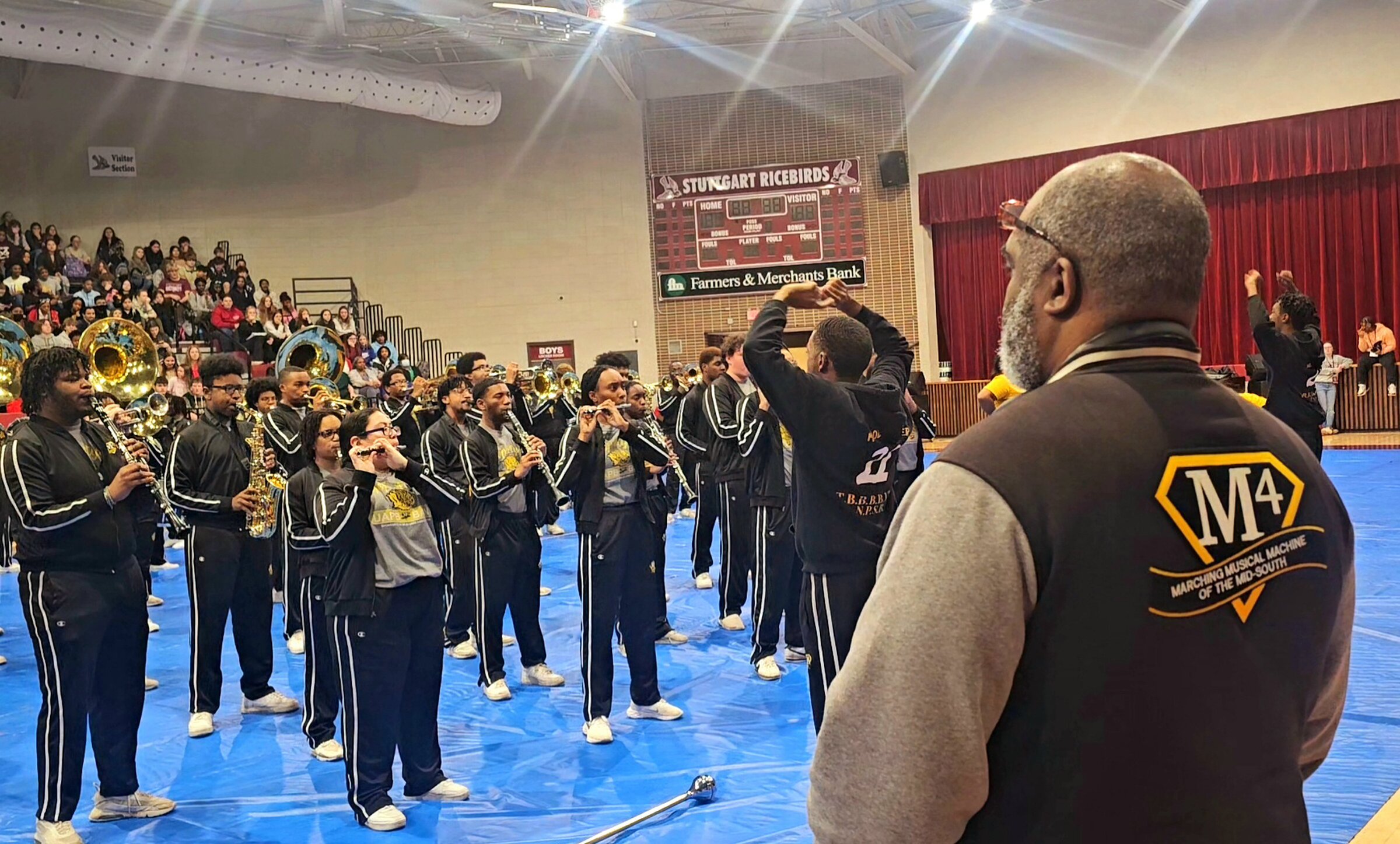 UAPB band raises roof at Stuttgart
