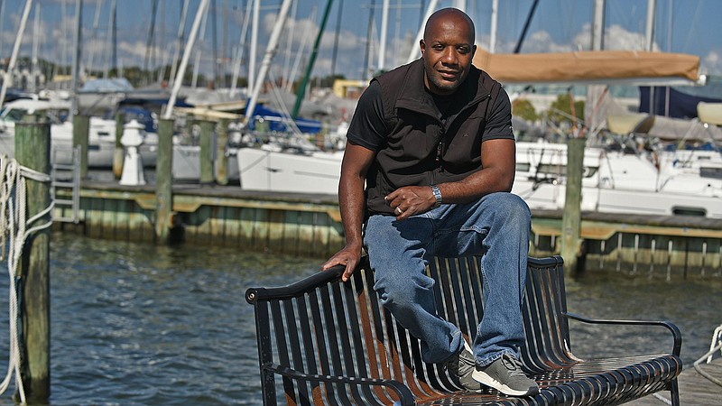 Baltimore native Donald Lawson, pictured in September, hopes to sail around the world alone. (Kim Hairston/Baltimore Sun/TNS)