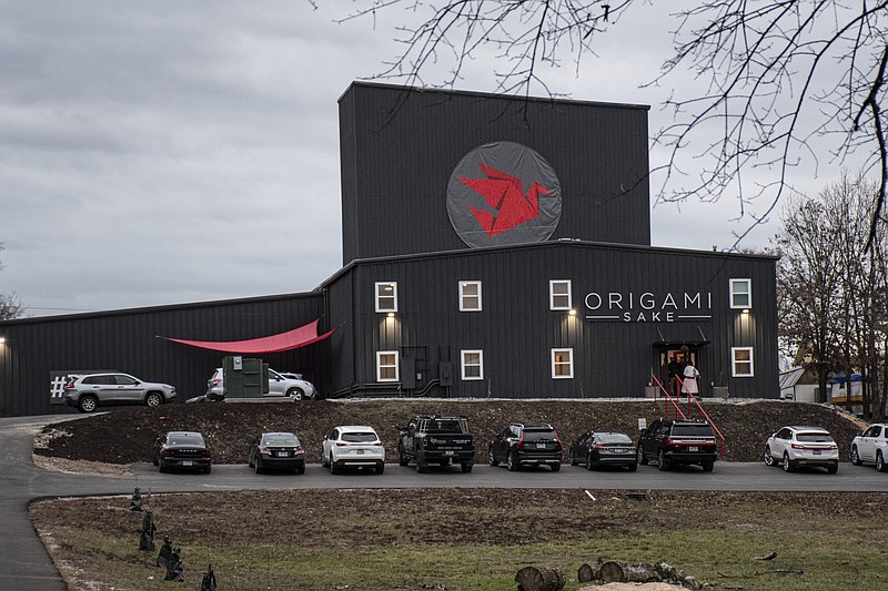 Origami Sake Brewery in Hot Springs (Arkansas Democrat-Gazette/Cary Jenkins)