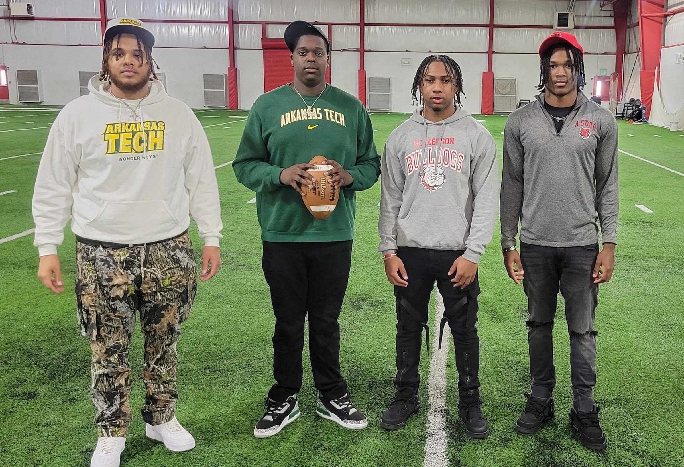 Pine Bluff High seniors ink their college football futures