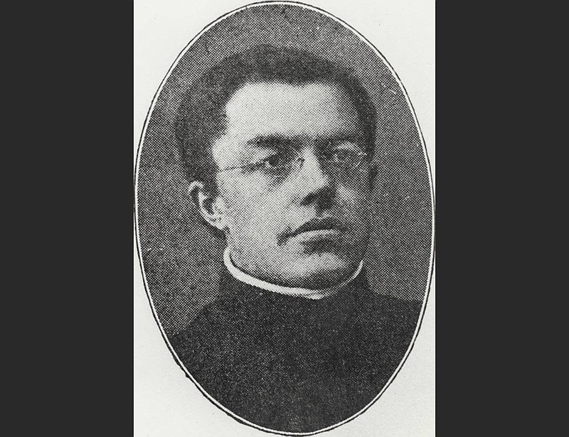 Father Matthew Saettele of the St. Boniface Colony, circa 1889-1893 (Courtesy of the Butler Center for Arkansas Studies, Central Arkansas Library System)