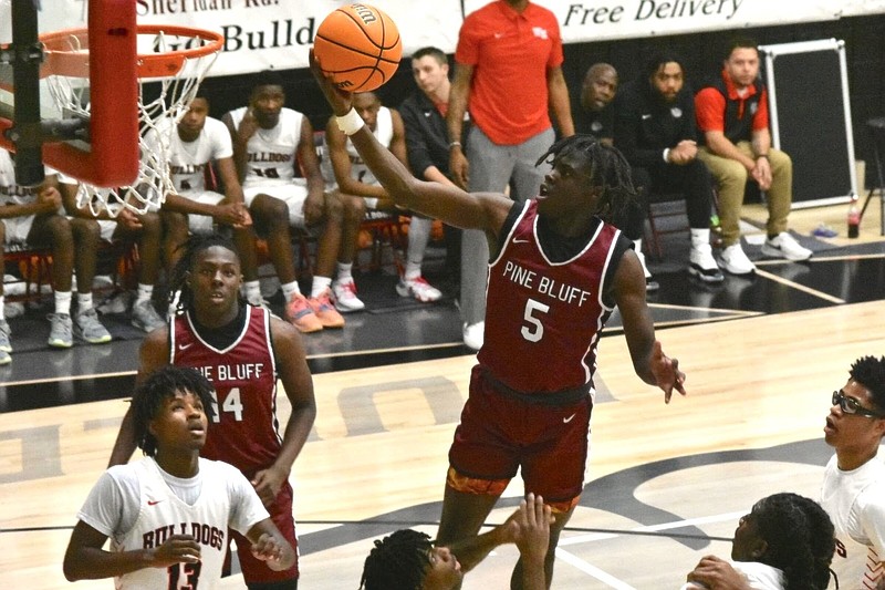 Pine Bluff takes thirdstraight title in boys conference The Arkansas